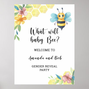 Was wird das Bienengeschlecht der Säuglinge begrüß Poster