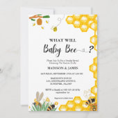 Was wird das Bienengeschlecht der Säuglinge offenb Einladung (Vorderseite)