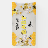 Was wird das Bienengeschlecht enthüllen Party-Bien Banner (Vertikal)