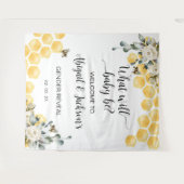 Was wird das Bienengeschlecht offenbaren einen Rüc Wandteppich (Vorderseite (Horizontal))