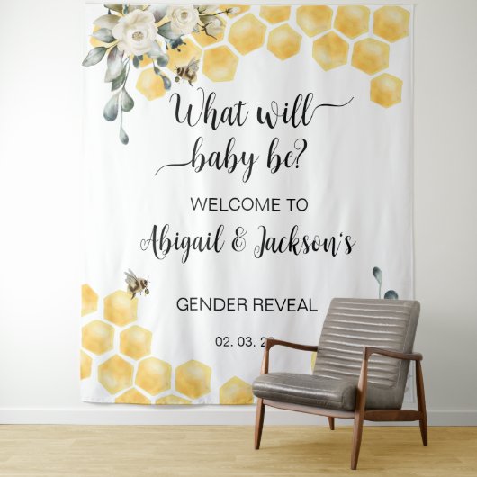 Was wird das Bienengeschlecht offenbaren einen Rüc Wandteppich (Beispiel)