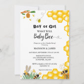Was wird das Bienengeschlecht offenbaren? Einladung (Vorderseite)