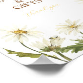 Was wird das Geschlecht von Baby Bee sein Tischsch Poster (Ecke)