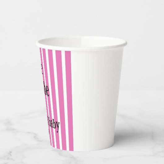 Was wird das Geschlecht zeigen Strip Pappbecher (Links)