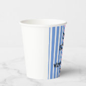 Was wird das Geschlecht zeigen Strip Pappbecher (Rechts)