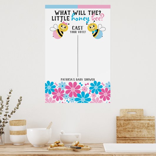 Was wird das kleine Honey Bee Voting Poster Board? (Küche)