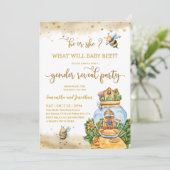 Was wird das Party der Aufklärung über das Geschle Einladung (Stehend Vorderseite)