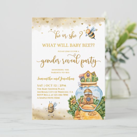 Was wird das Party der Aufklärung über das Geschle Einladung (Stehend Vorderseite)