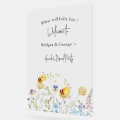 Was wird das Party der Bienenvölker offenbaren? Acrylschild (Winkel)