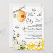 Was wird das Party der Geschlechtszugehörigkeit fü Einladung (Vorderseite)