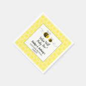 Was wird das Party der Geschlechtszugehörigkeit fü Serviette (Ecke)