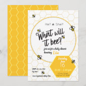 Was wird das sein? Bericht über das Geschlecht der Einladung (Vorne/Hinten)