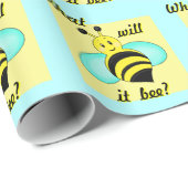 "Was wird das sein?" Schleifpapier Geschenkpapier (Rolleneckpunkt)