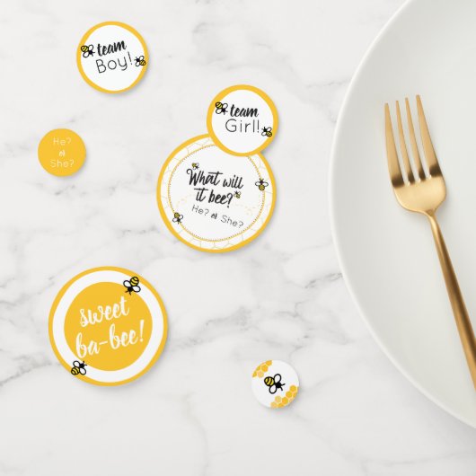 Was wird das sein? Tabelle mit dem Geschlecht der Konfetti (Gruppe)