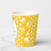 Was wird die Biene Geschlecht zeigen Party Pappbecher (Links)