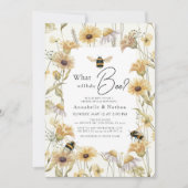 Was wird die Chamomile-Genderoffenbarung sein? Einladung (Vorderseite)