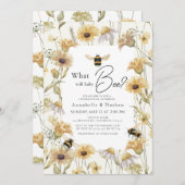 Was wird die Chamomile-Genderoffenbarung sein? Einladung (Vorne/Hinten)