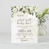 Was wird die Einladung des Kindes sein? (Stehend Vorderseite)