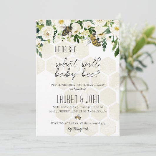 Was wird die Einladung des Kindes sein? (Stehend Vorderseite)