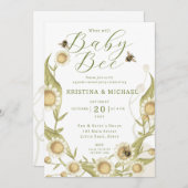 Was wird die Einladung von Baby-Bee-Geschlecht off (Vorne/Hinten)