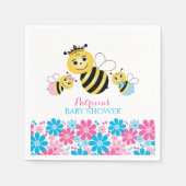 Was wird die Honey-Babydusche Napkins sein? Serviette (Vorderseite)