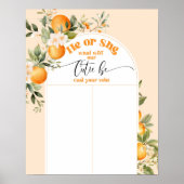 Was wird die kleine Süsse sein? Poster (Vorne)