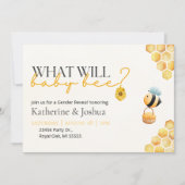 Was wird die Party Einladung des Geschlechts für B (Vorderseite)