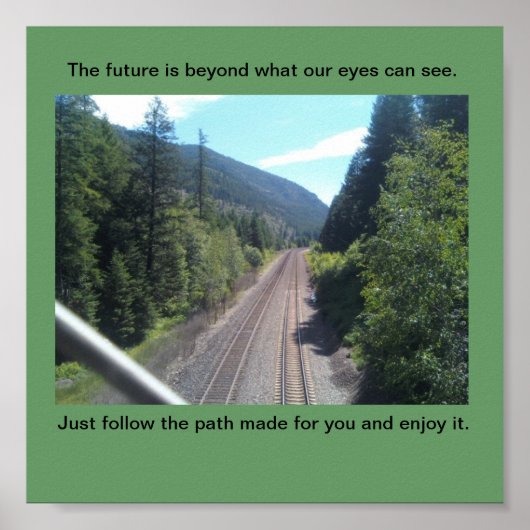 WAS WIRD DIE ZUKUNFT BRINGEN? POSTER (Vorne)