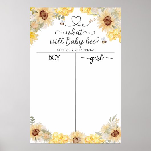 Was wird ein Zeichen für Geschlechteroffenbarung s Poster (Vorne)