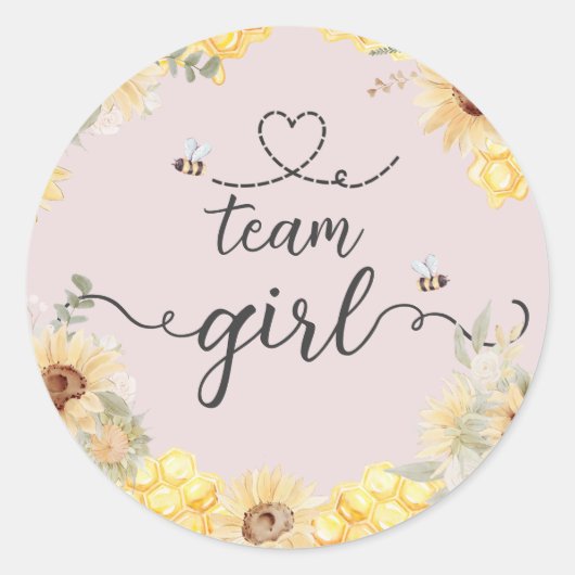 Was wird ein Zeichen für Geschlechteroffenbarung s Runder Aufkleber (Vorderseite)