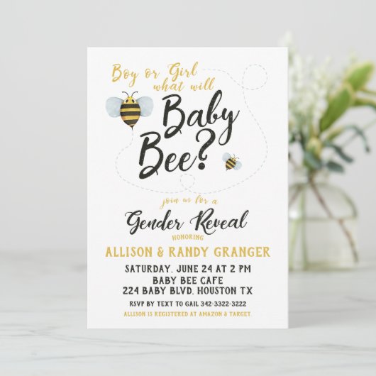 Was wird eine geschlechtsspezifische Einladung sei (Stehend Vorderseite)