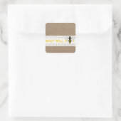 Was wird es sein? Aufkleber für das Party (Tasche)