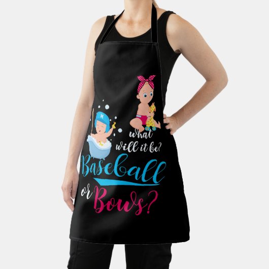 Was wird es sein, dass das Baseball-Bow-Geschlecht Schürze (InSitu)