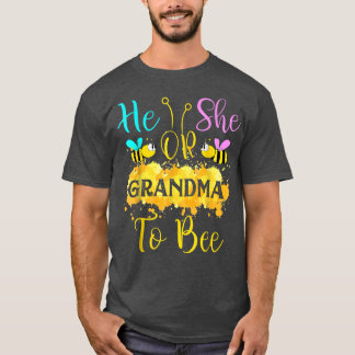 Was wird es sein, dass sie oder sie Oma-Gender-Ent T-Shirt