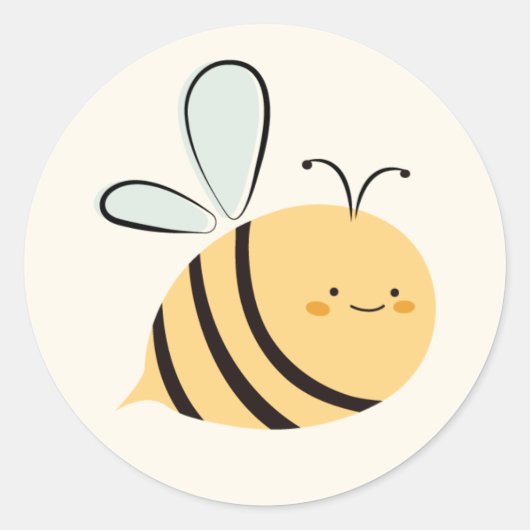 Was wird es sein, eine Niedliche Babydusche aufzud Runder Aufkleber (Vorderseite)