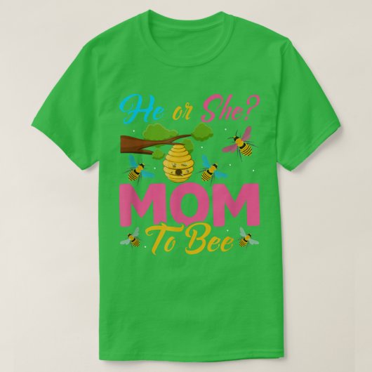 Was wird es sein, wenn die Mama Geschlecht offenba T-Shirt (Design vorne)