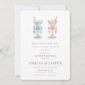 Was wird Tini bei der Geschlechtsenthüllung Einladung (Vorderseite)