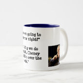 Was wollen Sie, um morgen zu tun? Zweifarbige Tasse (VorderseiteRechts)