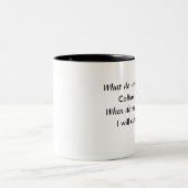 Was wollen wir? Kaffee! Tasse (Mittel)