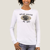 WAS WÜRDE AI TUN? Tri-Blend SHIRT (Vorderseite)