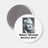 Was würde Barry tun? Magnet (Vorderseite/Rückseite)