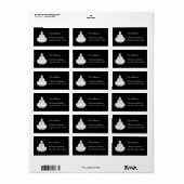 Was würde Buddha tun? Adressaufkleber (Vorne)