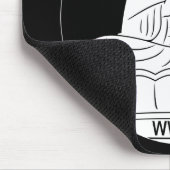 Was würde Buddha tun? Mousepad (Ecke)
