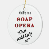 Was würde Carly tun? Verzierung Keramikornament (Links)