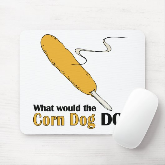 Was würde der Maishund tun? Mousepad (Mit Mouse)