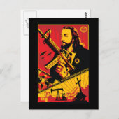 Was würde der republikanische Jesus tun? Postkarte (Vorne/Hinten)