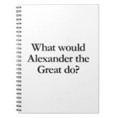 Was würde die großen tun notizblock (Vorderseite)