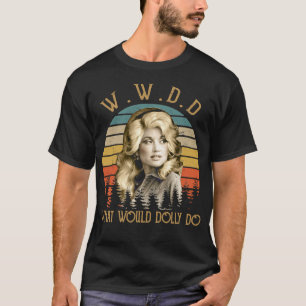 Was würde Dolby Country Music Retro Style tun? T-Shirt