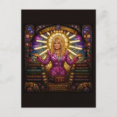 Was würde Dolly tun Postkarte (Vorderseite)