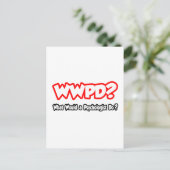 Was würde ein Psychologe tun? Postkarte (Stehend Vorderseite)
